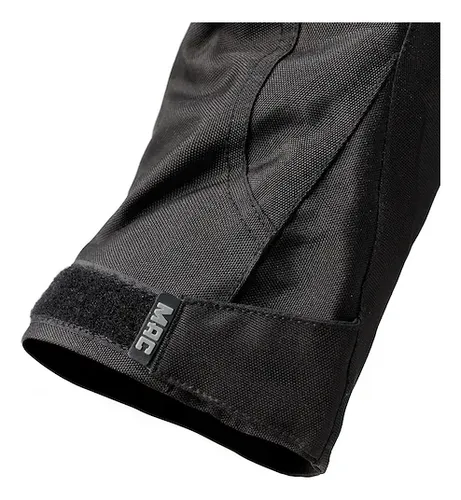 Campera Moto Mujer Mac Cardinal Cordura Protecciones Rpm Negro Cardinal L