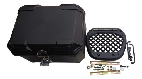 Baúl Porta Objetos Rpm Negro 41x31x30cm 1 Casco Negro