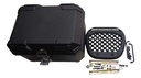 Baúl Porta Objetos Rpm Negro 41x31x30cm 1 Casco Negro