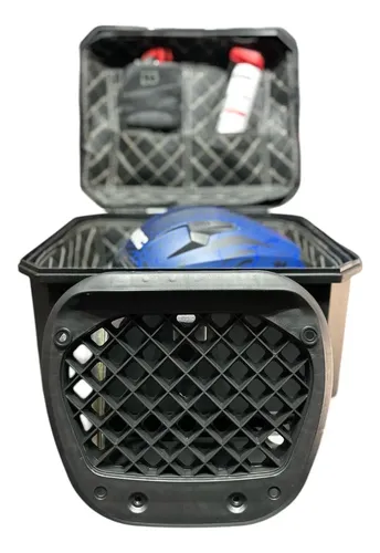 Baúl Porta Objetos Rpm Negro 41x31x30cm 1 Casco Negro
