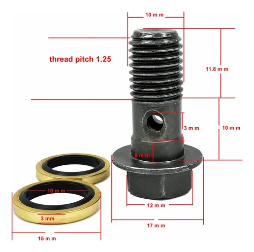 Kit Tornillo Y Arandelas Flexible Universal Yoyo Rpm