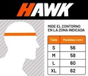 Casco Moto Integral Hawk Rs11x Doble Visor Rpm Gris Spike Brillante S