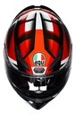 Casco Moto Integral Agv K1 S Alerón Integrado Rpm Negro/azul/rojo Brillante Fastlap Brillante M