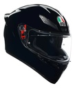Casco Moto Integral Agv K1 S Alerón Integrado Rpm Negro Solid Brillante Xxl