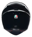 Casco Moto Integral Agv K1 S Alerón Integrado Rpm Negro Solid Brillante Xxl