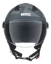 Casco Abierto Moto Mac Of721 Beat Rpm Gris/rosa Nova Mate S
