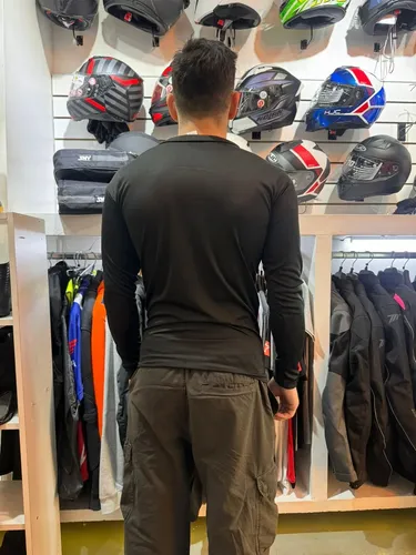 Conjunto Primera Piel Calza Y Remera Térmica Rpm Motos 764 