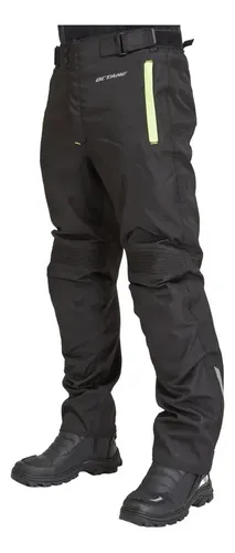 Pantalon Moto Con Protecciones Octane Neocity Negro Rpm
