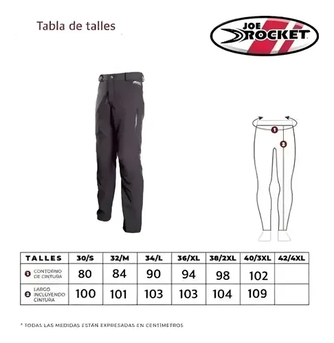 Pantalon Moto Hombre Joe Rocket Atomic Cordura Rpm L