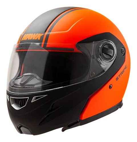 Casco Moto Modular Rebatible Hawk Rs5 Stripe