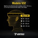 Casco Integral Vertigo V50 Camuflado Dark Full + Aleron Rpm