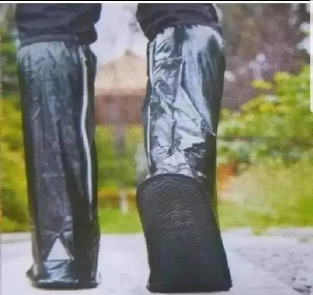 Galochas Moto Botas Para Lluvia Suela Goma Antideslizante