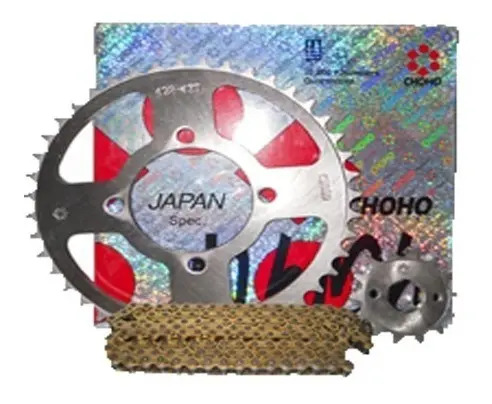 Kit Transmision Choho Honda Cg Titan 150 Dorada Rpm925 Gris