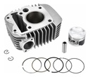 Conj cilindro alum. honda biz 125 52.4