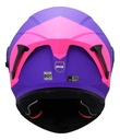 CASCO ABATIBLE/FLIP UP HELMET EDGE SOLID MATT PURPLE PINK - TM