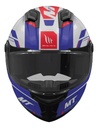 Casco Moto Integral Mt Stinger 2 Zivze E7 Blanco Rpm925