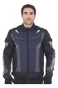 Campera Moto Warrior Waterproof Jacket 4t Fourstroke Rpm Azul Oscuro V2 Xxxxl