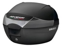 Baul Moto Trasero Top Case Sh33 Agvsport By Shad 1 Casco Rpm Negro