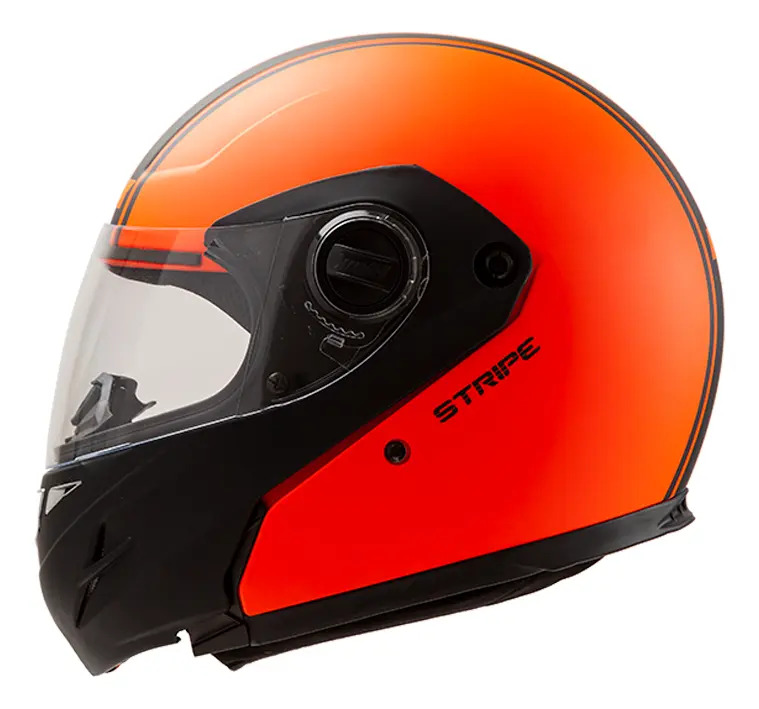 Casco Moto Modular Rebatible Hawk Rs5 Stripe