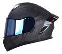 CASCO ABATIBLE/FLIP UP HELMET EDGE SOLID CARBON DECAL L