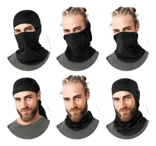 Mascara Balaclava Térmica Moto Nieve Ski Posiciones Rpm925