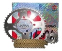 Kit Transmision Choho Honda Cg Titan 150 Dorada Rpm925 Gris