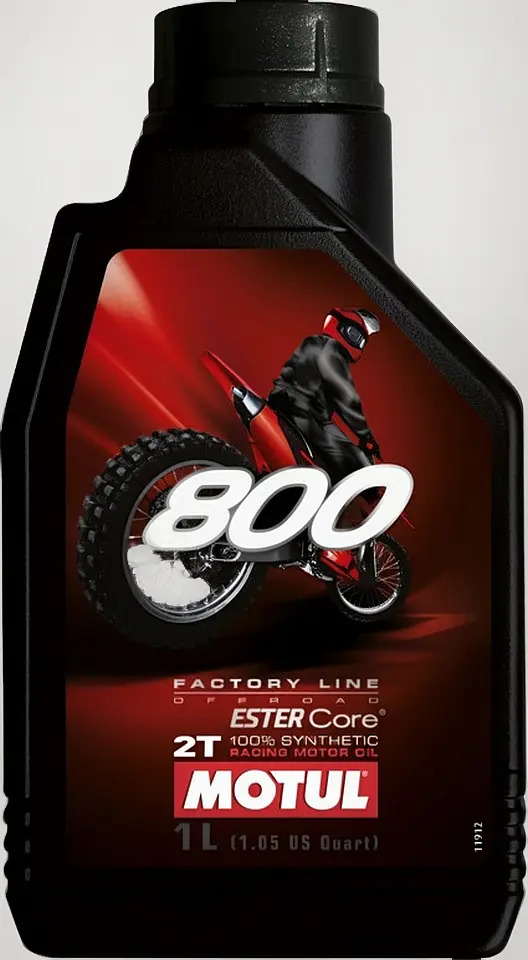 [1002M] Aceite Motul 800 Para 2t 100% Sintetico - Quads - Atv - Mx