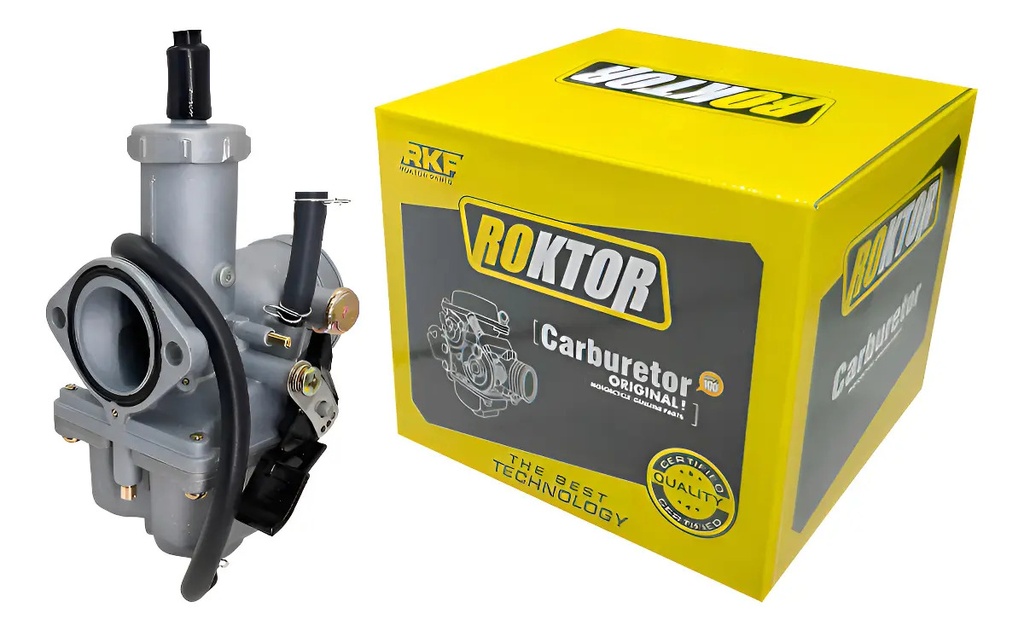 [ROKTOR.CAR.7] Carburador Pz 30 Motomel S2 150 Sin Bomba De Pique Roktor