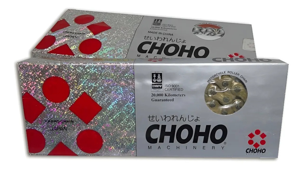 [HH17] Cadena De Transmision Choho 428H x 118 Reforzada Dorada