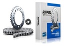 Transmision Riffel Honda Xr 150 125 Bros Piñon Corona Cadena Gris