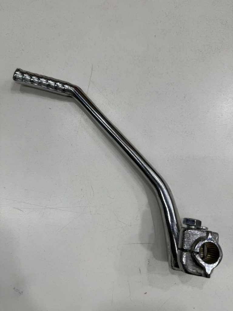 Palanca Patada Arranque Gilera Motard 200 11 Estrias Rpm Plateado