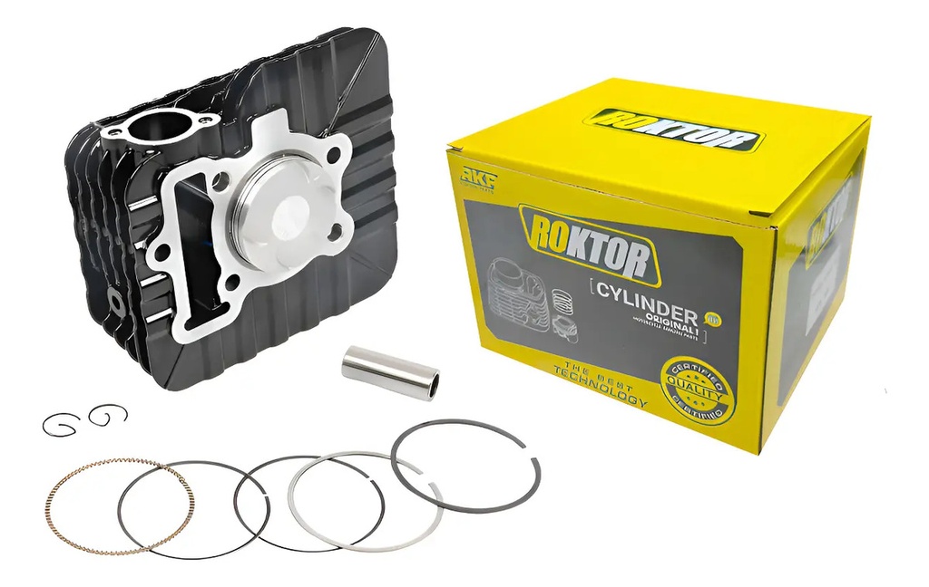 Kit Cilindro Completo Moto Bajaj Rouser Ns 160 Roktor