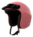 Casco Abierto Moto Vertigo V10 Fluid Rpm Rosa Brillante M