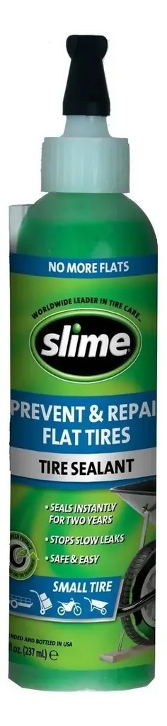 Sellador Llantas  Slime 8oz Bicicletas Moto Sin Cam Tubeless