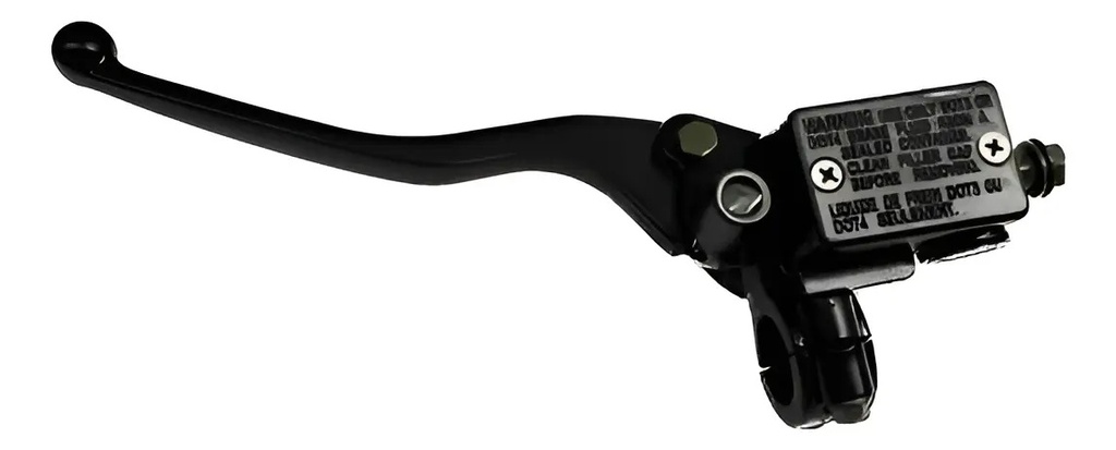 Bomba Embrague Freno Izquierda Universal Atv Cuatri  Negro