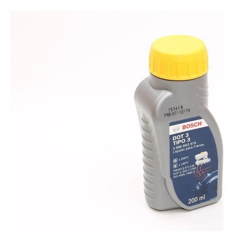 Liquido De Freno Bosch Dot 3 - 200 Ml