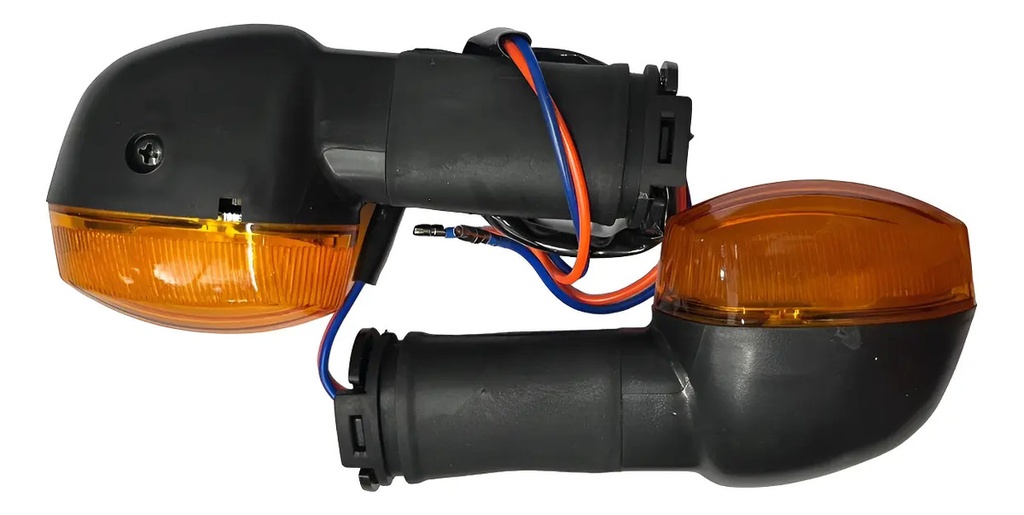Juego Par Luz  Giros Guiños Traseros Para  Yamaha Fz 16  Ámbar