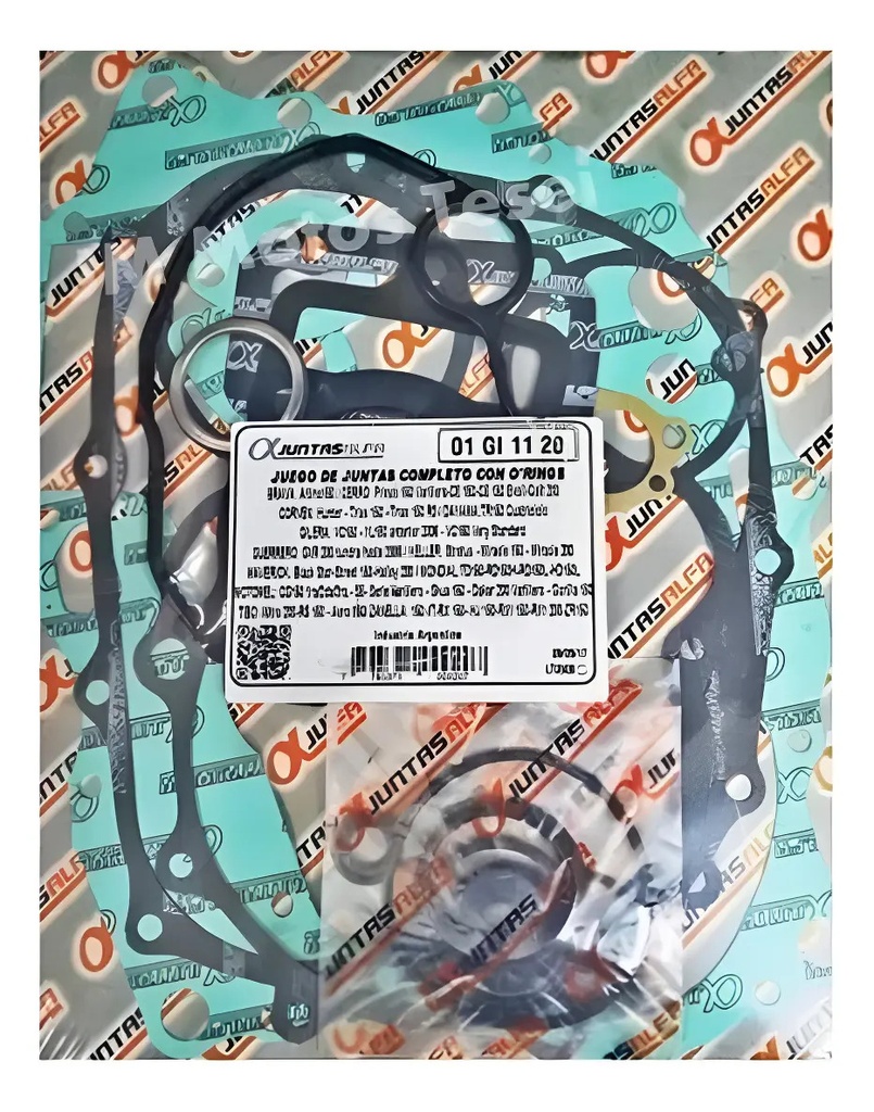 Juntas Completo Zanella Rx 150 Cg 150 Motomel Alfa