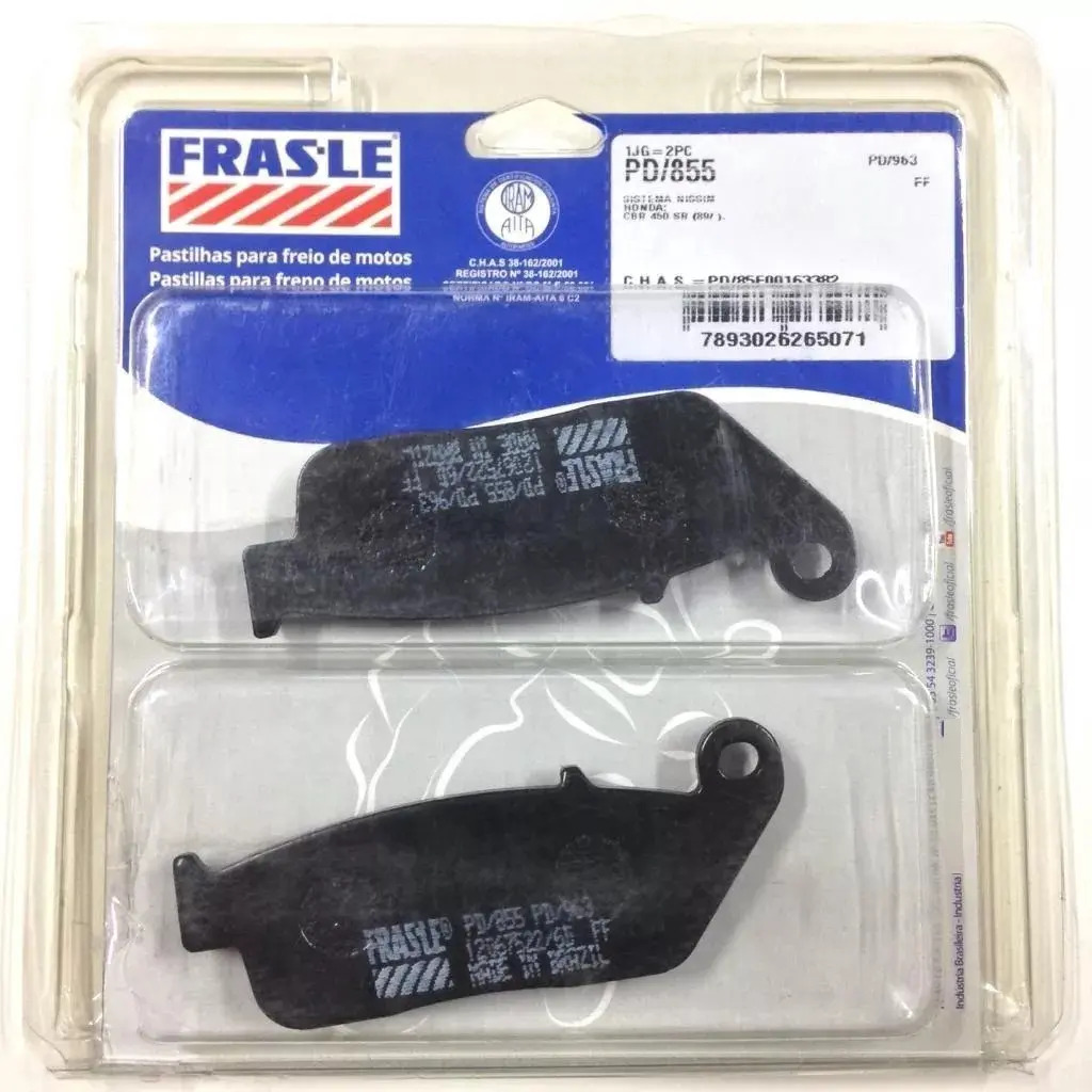 Pastilla Frasle Delantero  Honda Cb 250 Twister New Pd 855