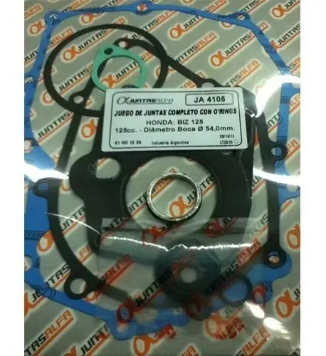 [1572/00103-627] Juego de Juntas de Motor con Oring Alfa Honda Biz 125
