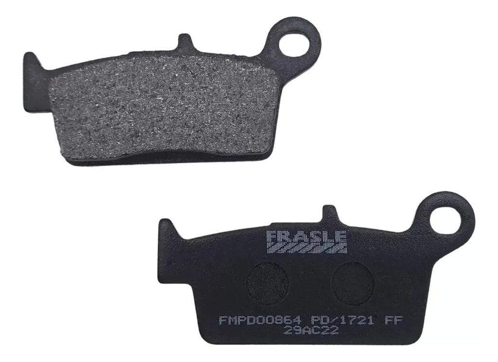 Pastillas Freno Trasero Frasle Pd864 Honda Nx 400 Falcon
