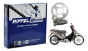 Kit de Transmisión Riffel 15-35 428H Honda Biz 100/105