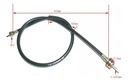 Cable de Velocímetro W Standard Yamaha YBR 125 a Zapata