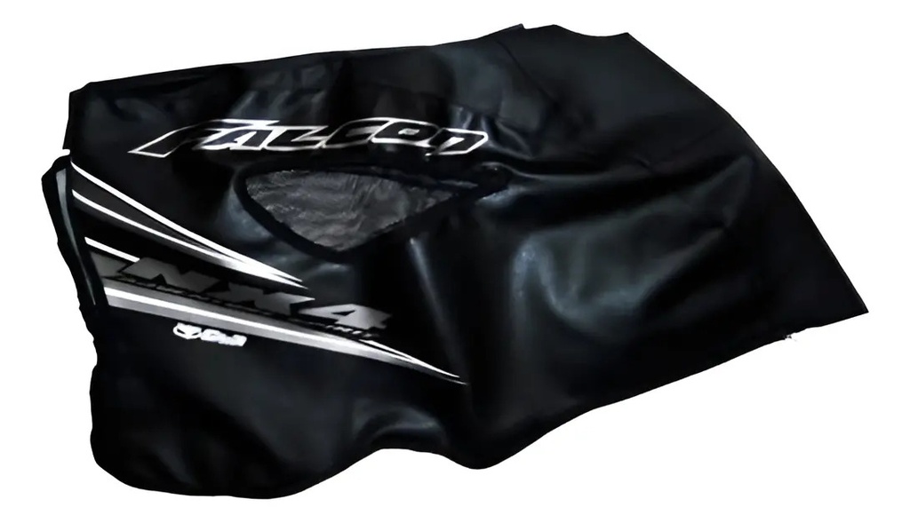 [TANQUENX400C] Funda Cubre Tanque De Nafta Honda Nx 400 Falcon Gama Negro