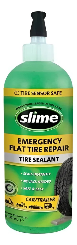 [10011] Sellador Para Llantas Sin Camara Slime Made In Usa 16 Oz Rpm