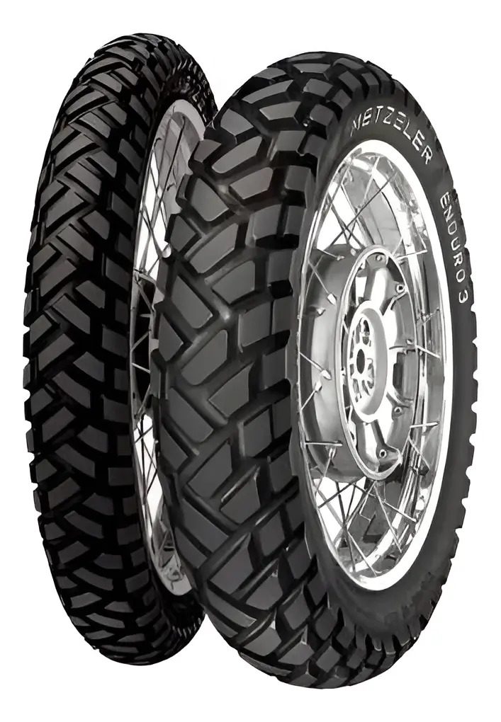 Juego de Cubiertas Metzeler Enduro 3 120/80-18 y 90/90-21