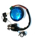 Kit de Cerradura 6 Cables (Contacto y Tapa de Tanque) Suzuki GN 125