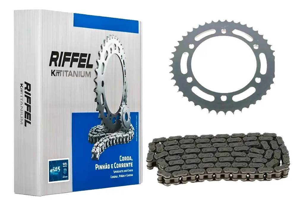 Kit de Transmisión Riffel Yamaha YBR 250 / Fazer 250