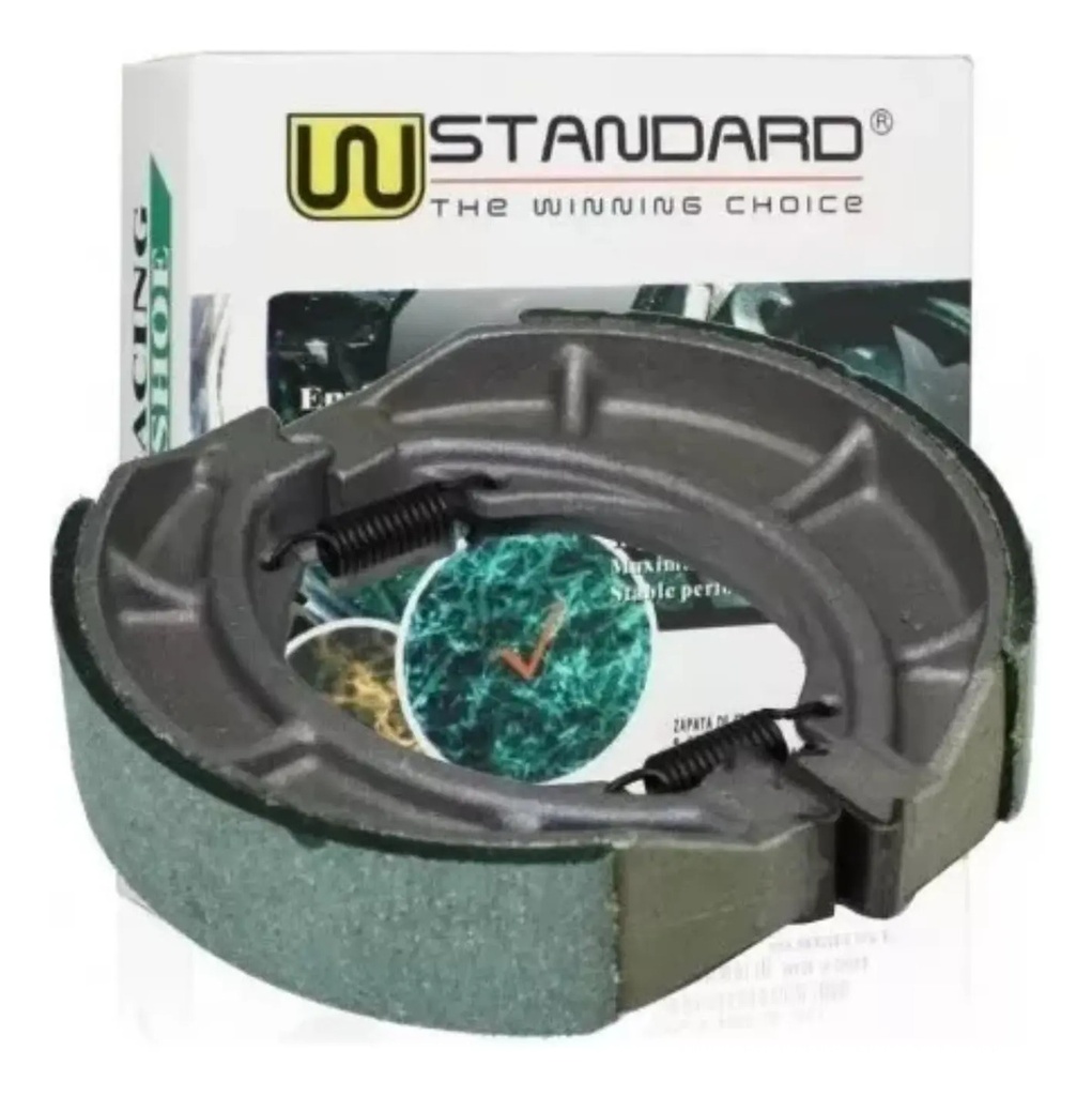 Zapatas de Freno W Standard Suzuki GN 125 / EN 125 / Bajaj Rouser 135