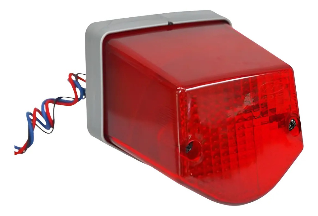 Farol Trasero Faro Yamaha Fz 16 Luz De Stop Neo * Negro
